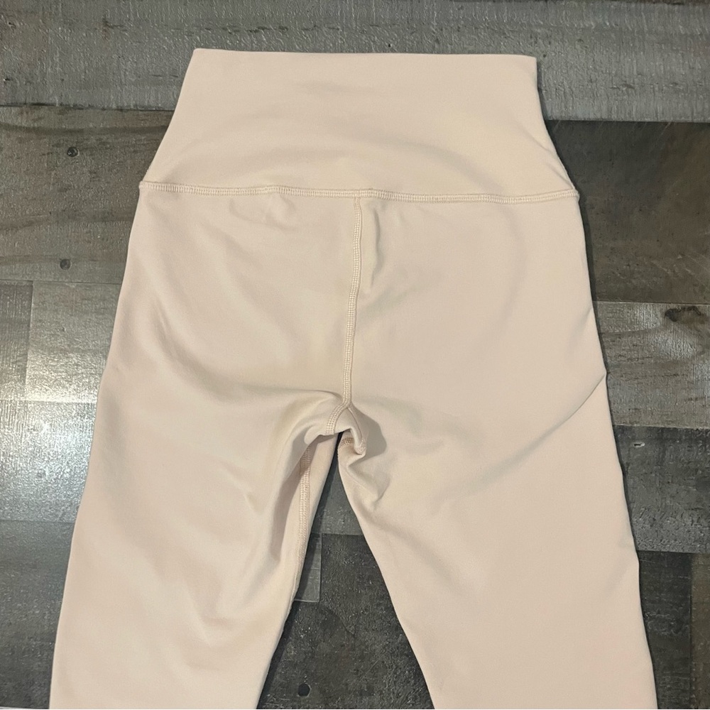 ALO Yoga Airbrush Leggings High Rise Women’s XS Nectar Light Pink Full Length - Picture 7 of 11